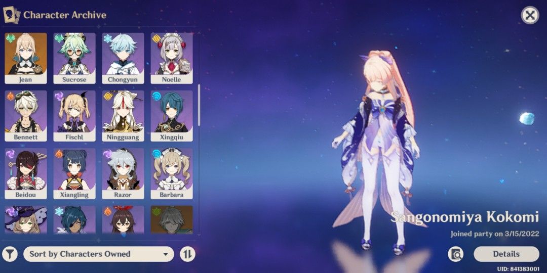 Genshin Impact Account (Category: Game Gift Cards & Accounts) located in Quezon City. Submitted by gidsfinds (Listing ID 1213779937, Image 3). Description: For Sale: AR53 5 stars: Raiden Shogun Venti Kokomi Tighnari Keqing Qiqi Diluc Jean 5* Claymore Wolf's Gravestone.