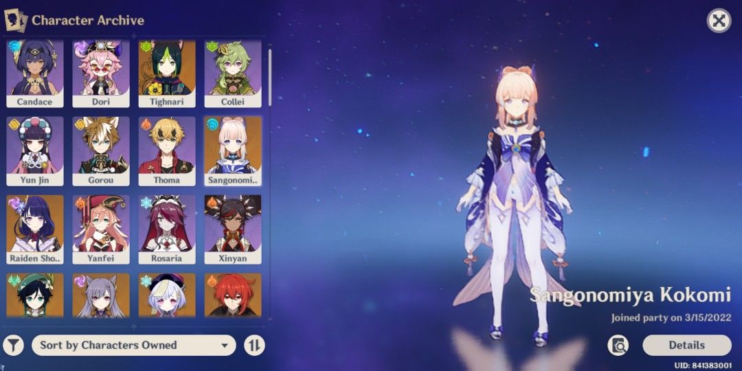 Genshin Impact Account (Category: Game Gift Cards & Accounts) located in Quezon City. Submitted by gidsfinds (Listing ID 1213779937, Image 2). Description: For Sale: AR53 5 stars: Raiden Shogun Venti Kokomi Tighnari Keqing Qiqi Diluc Jean 5* Claymore Wolf's Gravestone.