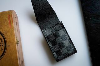 Genuine Leather Cigarette Pouch from repurposed Bags