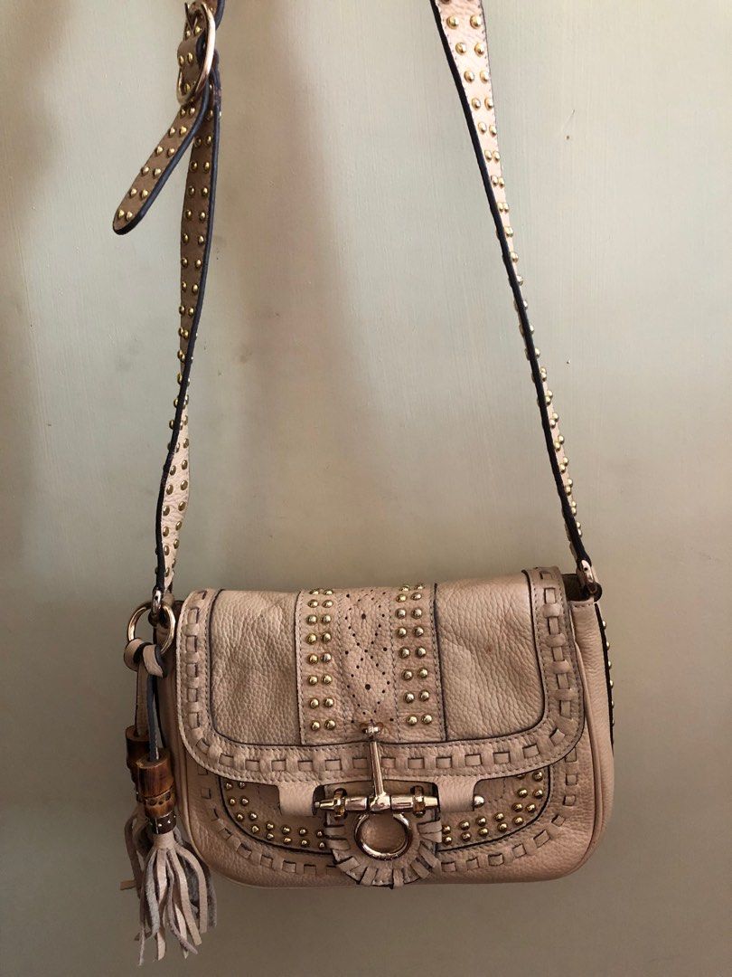 Gucci bamboo shoulder bag discount