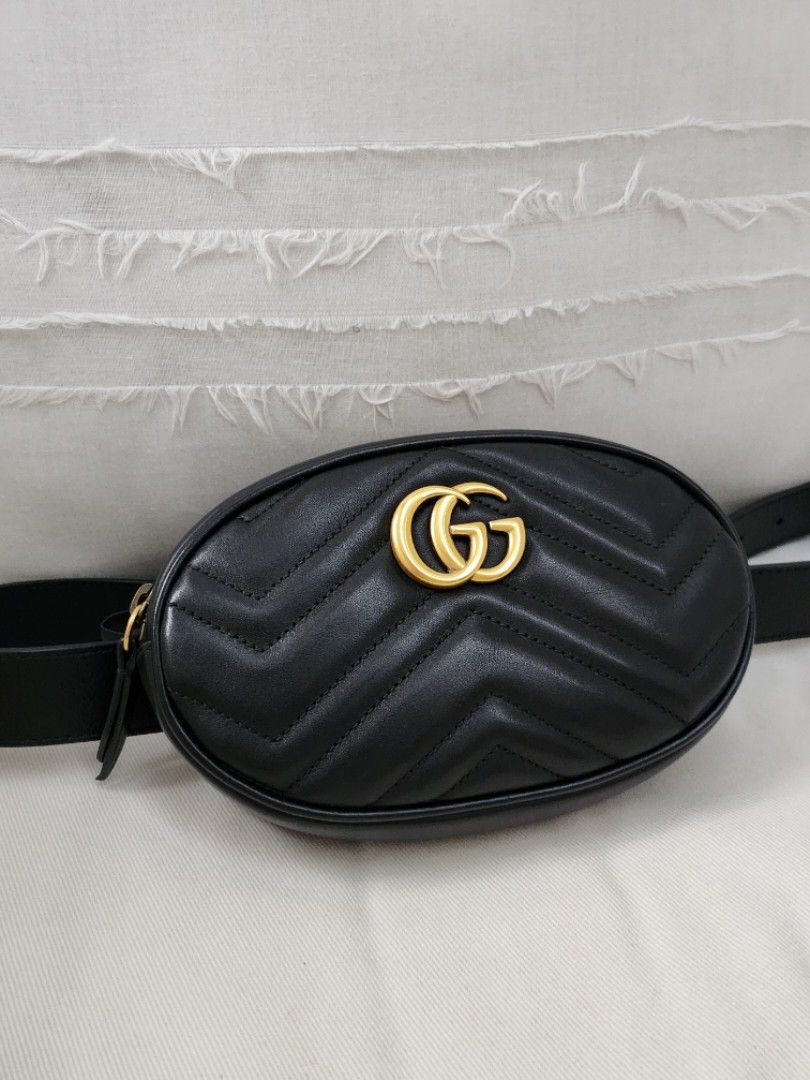 Gucci Marmont Belt Bag Luxury Bags Wallets on Carousell