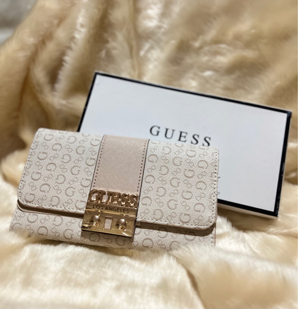 Guess Original Trifold Wallet, Women's Fashion, Bags & Wallets, Wallets