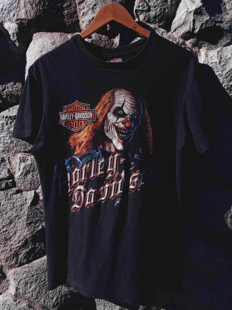 Harley davidson sales joker t-shirt