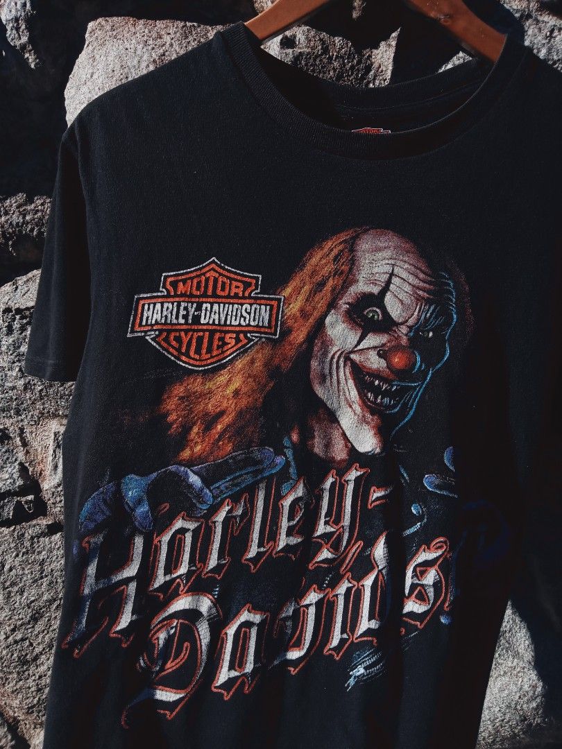 Harley davidson joker t-shirt hotsell