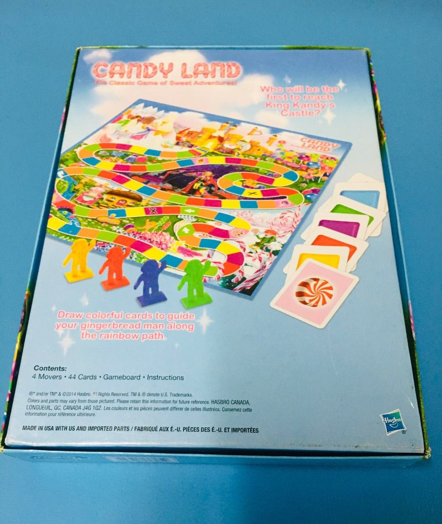 Hasbro Candy Land Board Game, Hobbies & Toys, Toys & Games on Carousell