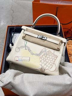 Hermes Kelly 25 Nata Swift In&Out PHW