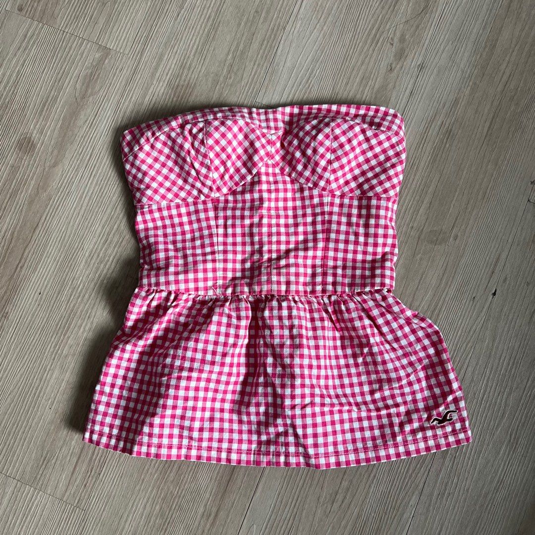 Hollister peplum discount top
