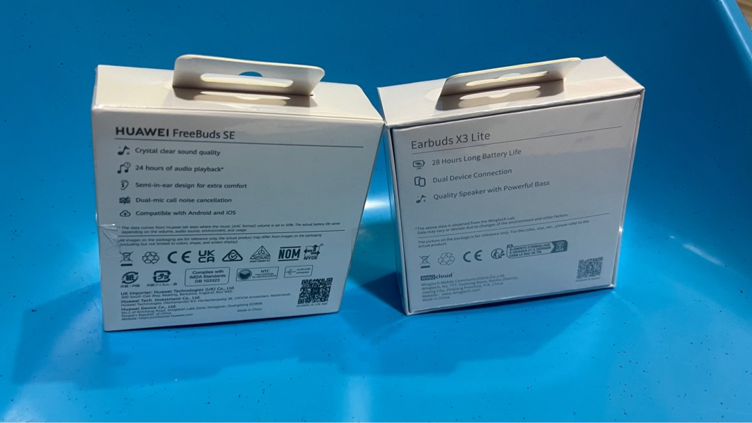 Huawei freebuds se and honor choice earbuds x3 lite, Audio, Headphones ...
