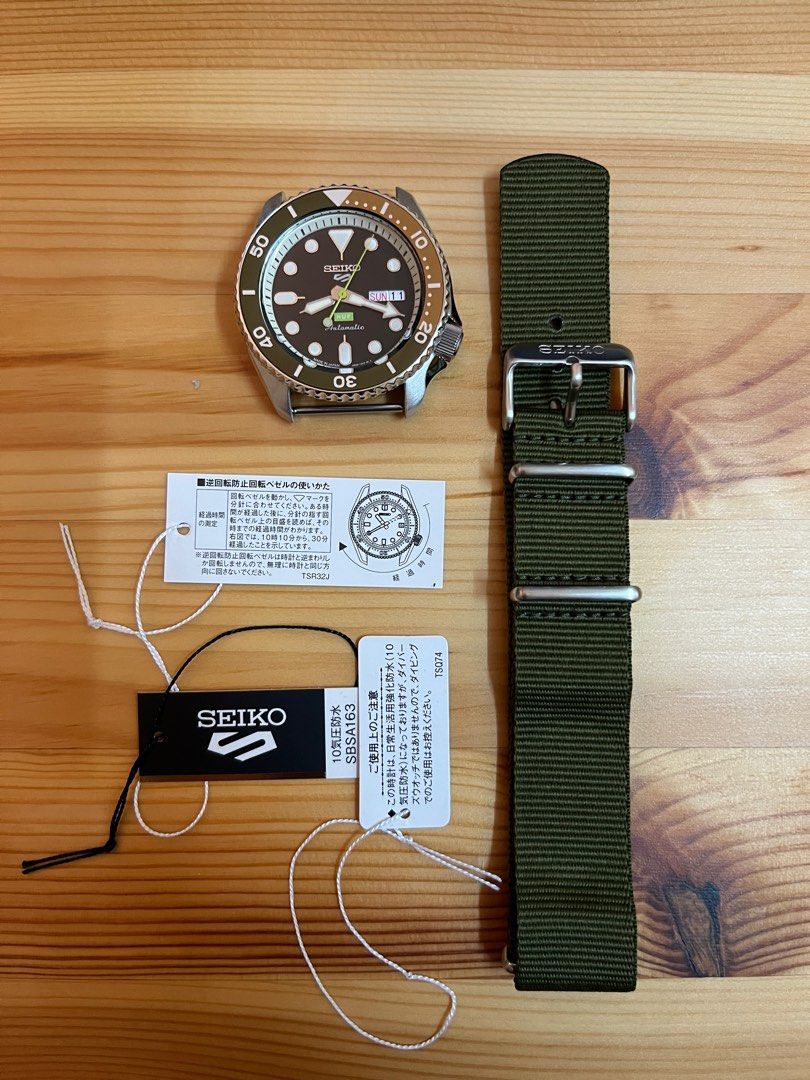 HUF X SEIKO SBSA163 LIMITED EDITION, Men's Fashion, Watches & Accessories,  Watches on Carousell