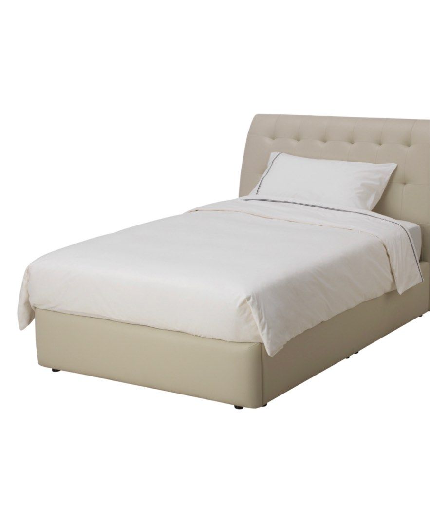 IKEA small double ottoman bed Carousell