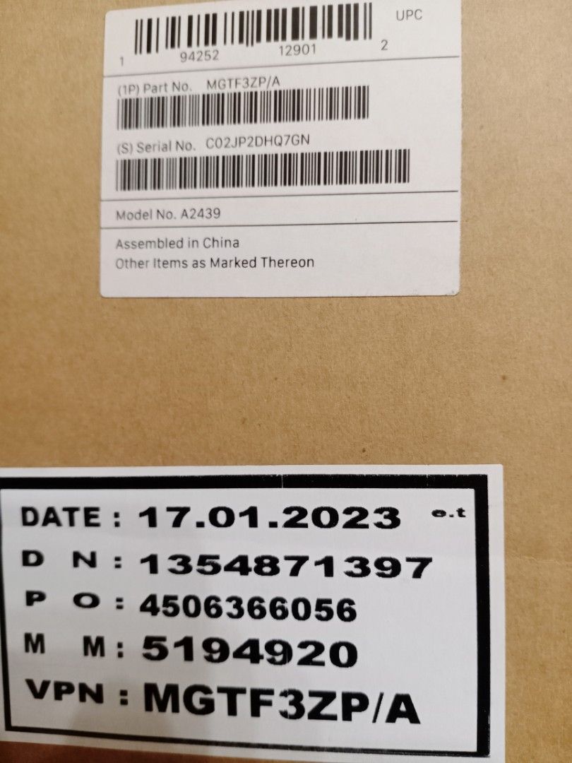 iMac 24 inch 2021, box only, Computers & Tech, Desktops on Carousell
