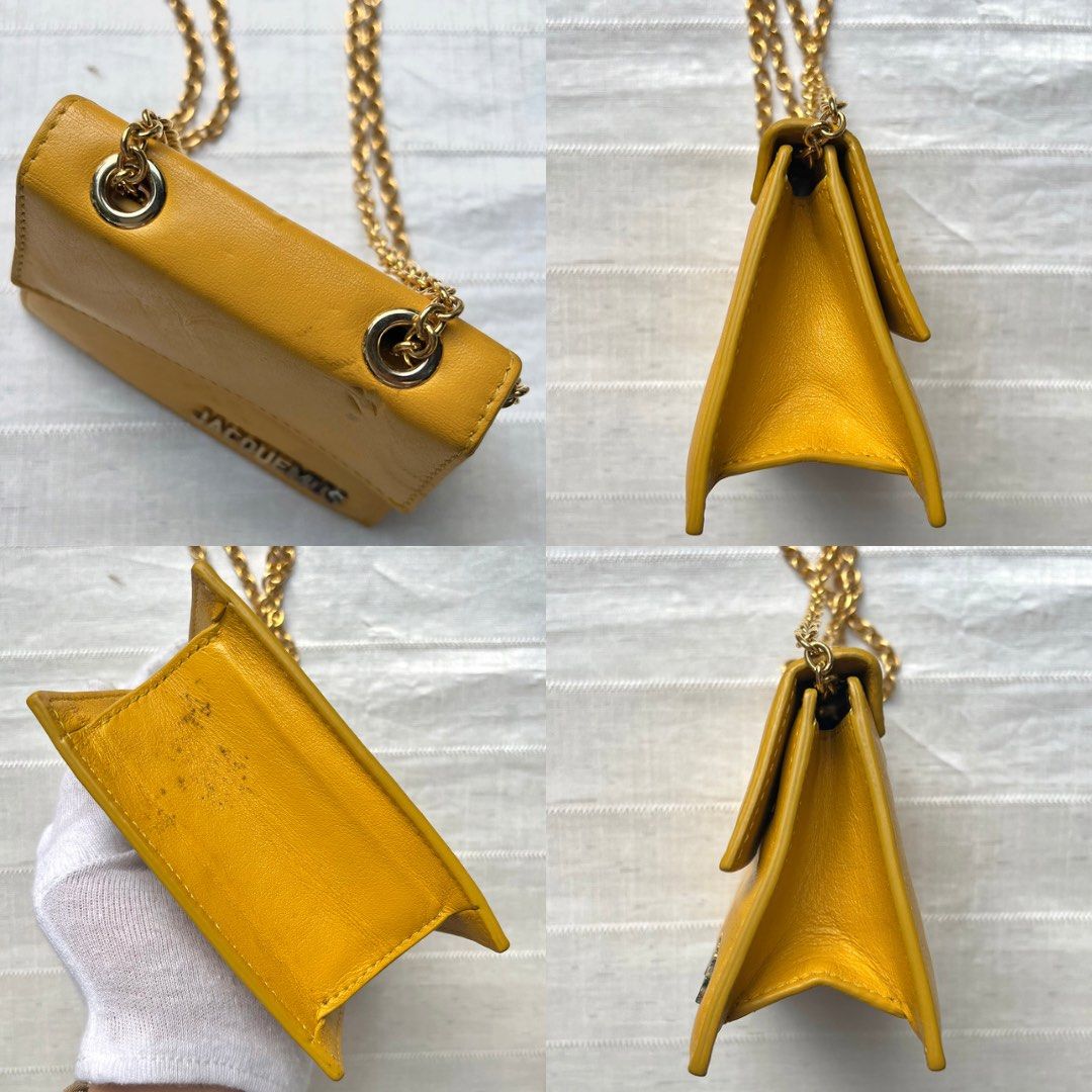 Jacquemus Le Piccolo Bag in Yellow Color