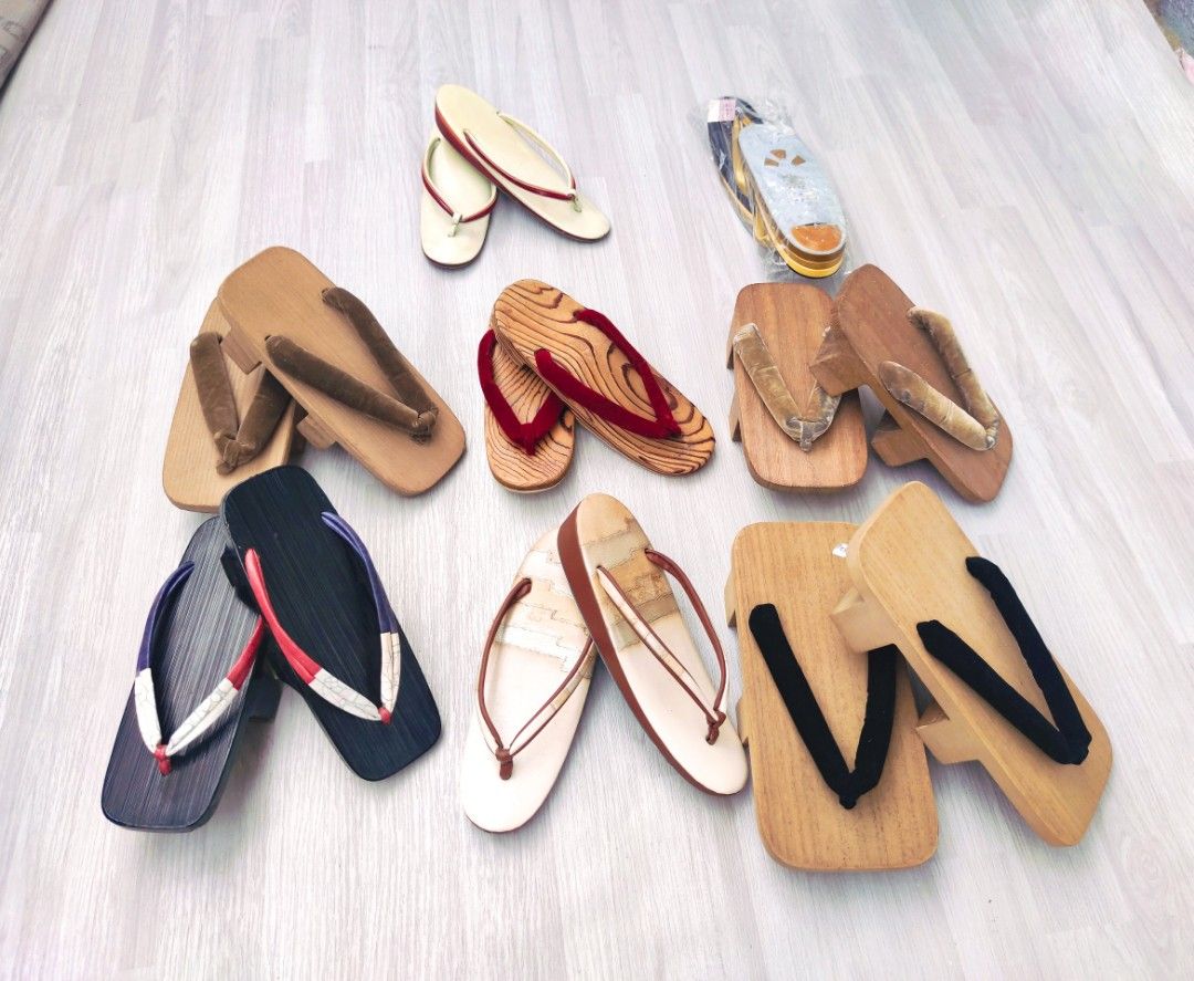 Japanese geta sandals on Carousell