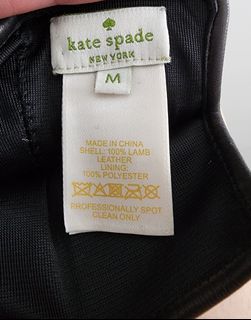 Kate Spade Genuine Leather Glove