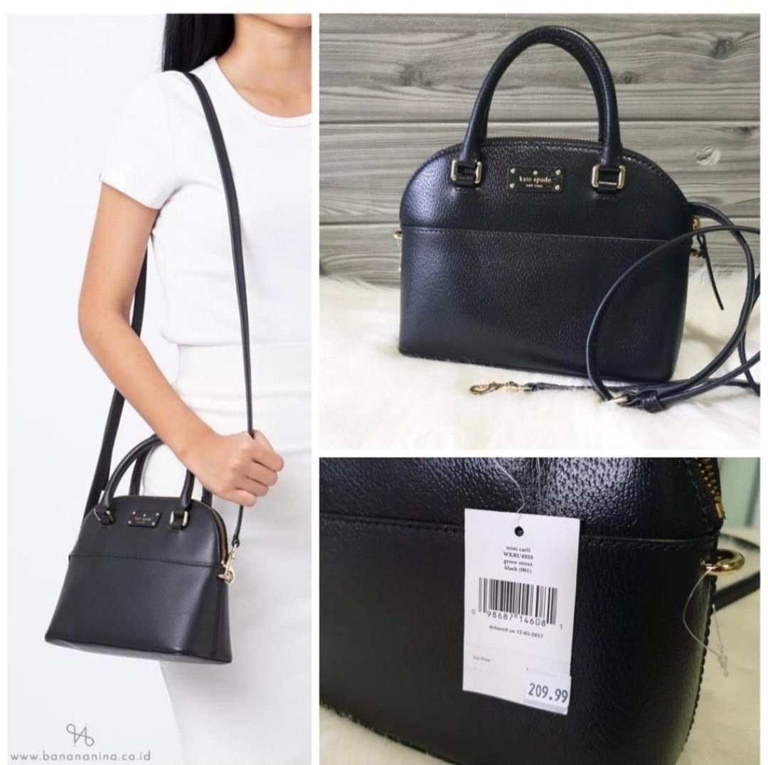 Kate Spade Small Sling bag Grove Street Carli, Luxury, Bags & Wallets on  Carousell