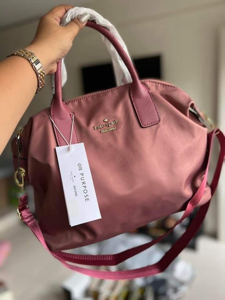 Kate spade lyla nylon tote bag price hot sale
