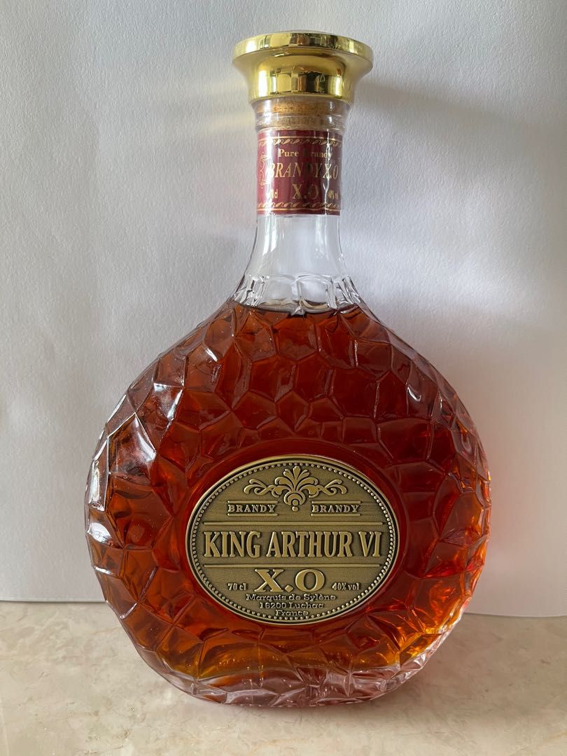 King Arthur VI XO Brandy 70cl 40vol, Food & Drinks, Alcoholic Beverages