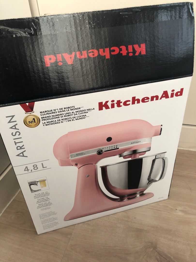 Kitchenaid 4.8L Mixer Tilt Head Dried Rose Artisan Mixer, TV & Home
