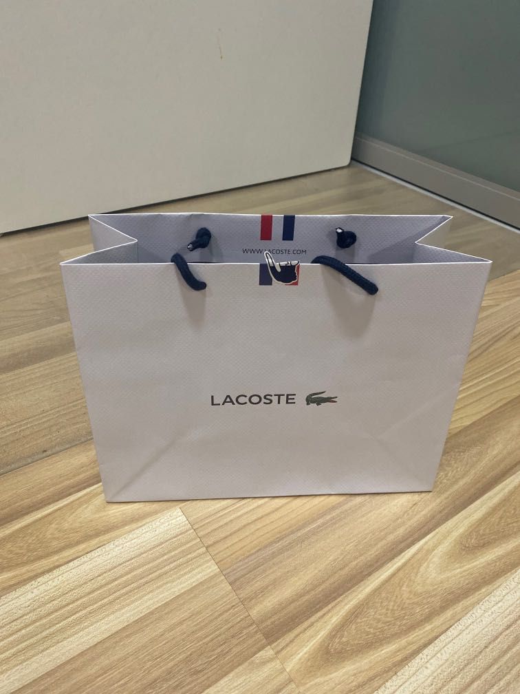 LACOSTE PAPER BAG, Furniture & Home Living, Cleaning & Homecare