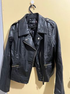 Leather jacket for women