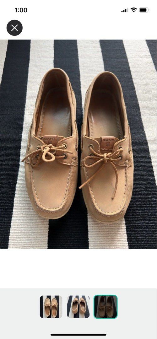 Leather loafers Gant Sz6 Women s Fashion Footwear Loafers on