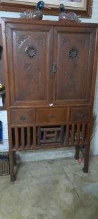 Lemari antik cina kayu cuiho peranakan