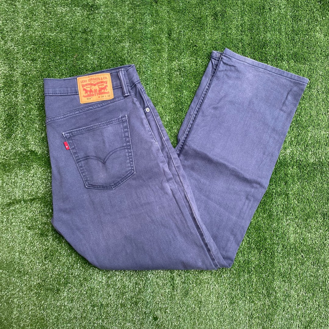 Grey 514 levi sales jeans