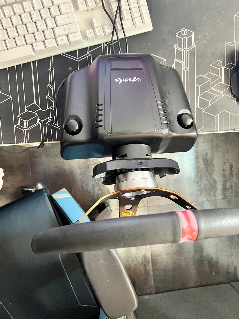 LOGITECH G29 WITH CUSTOM WHEEL, Video Gaming, Gaming Accessories ...