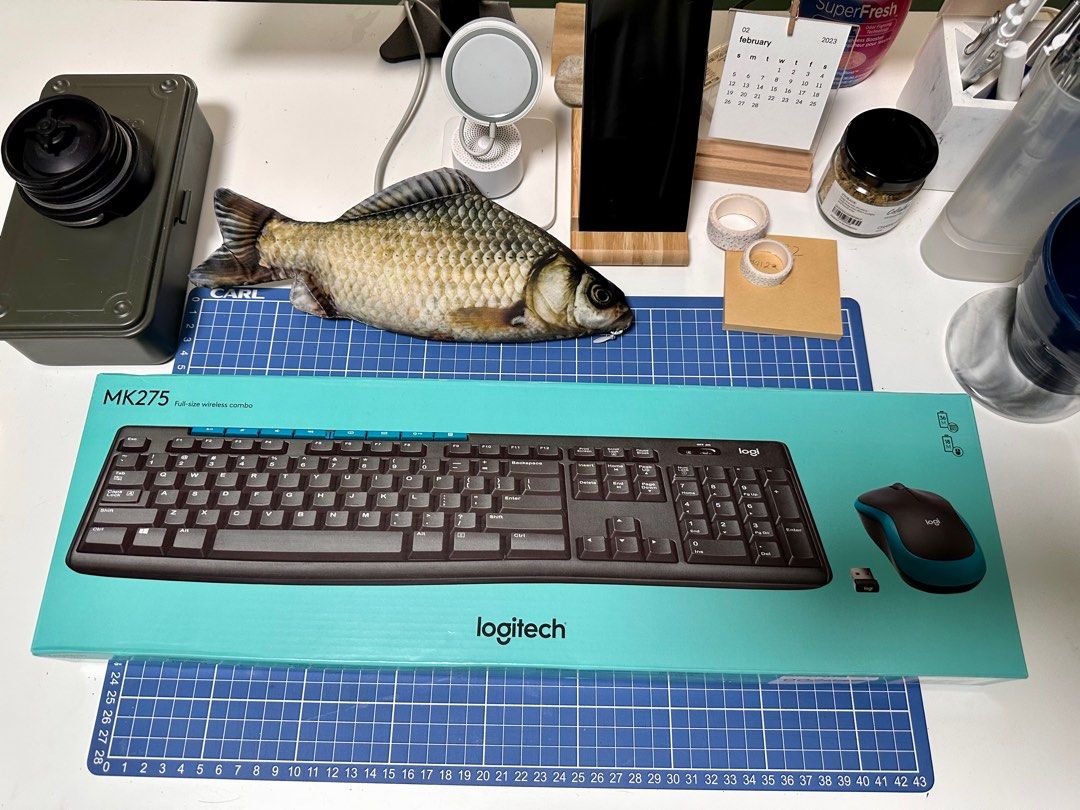 Logitech MK275 Keyboard and Mouse Wireless Combo, Computers & Tech ...