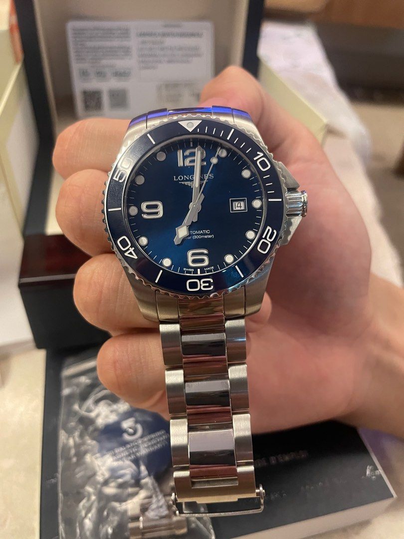 Longines Hydroconquest Sunray Blue 2022 43mm perfectforgift