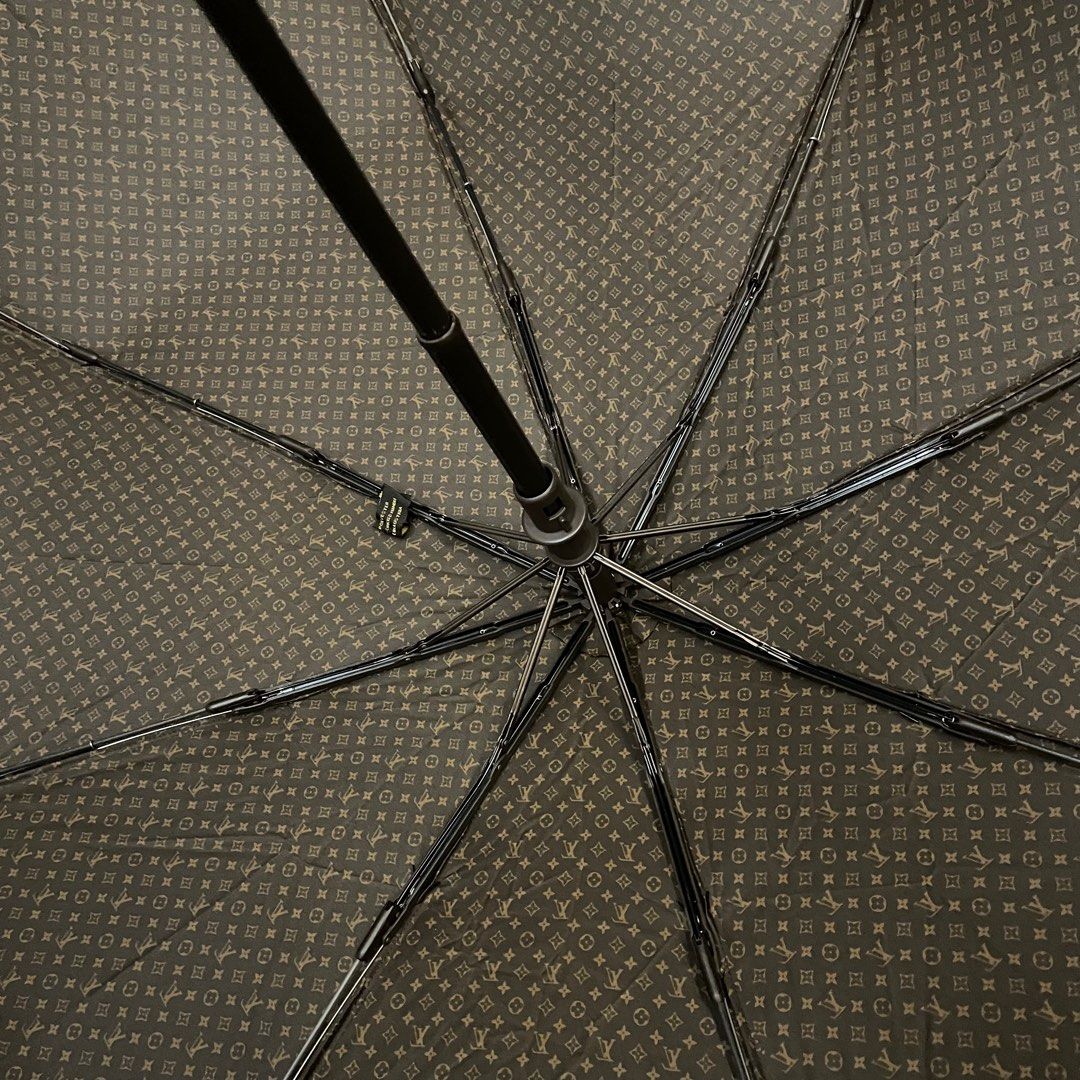 LV Monogram Confidential Folding Umbrella Brown - Clothingta
