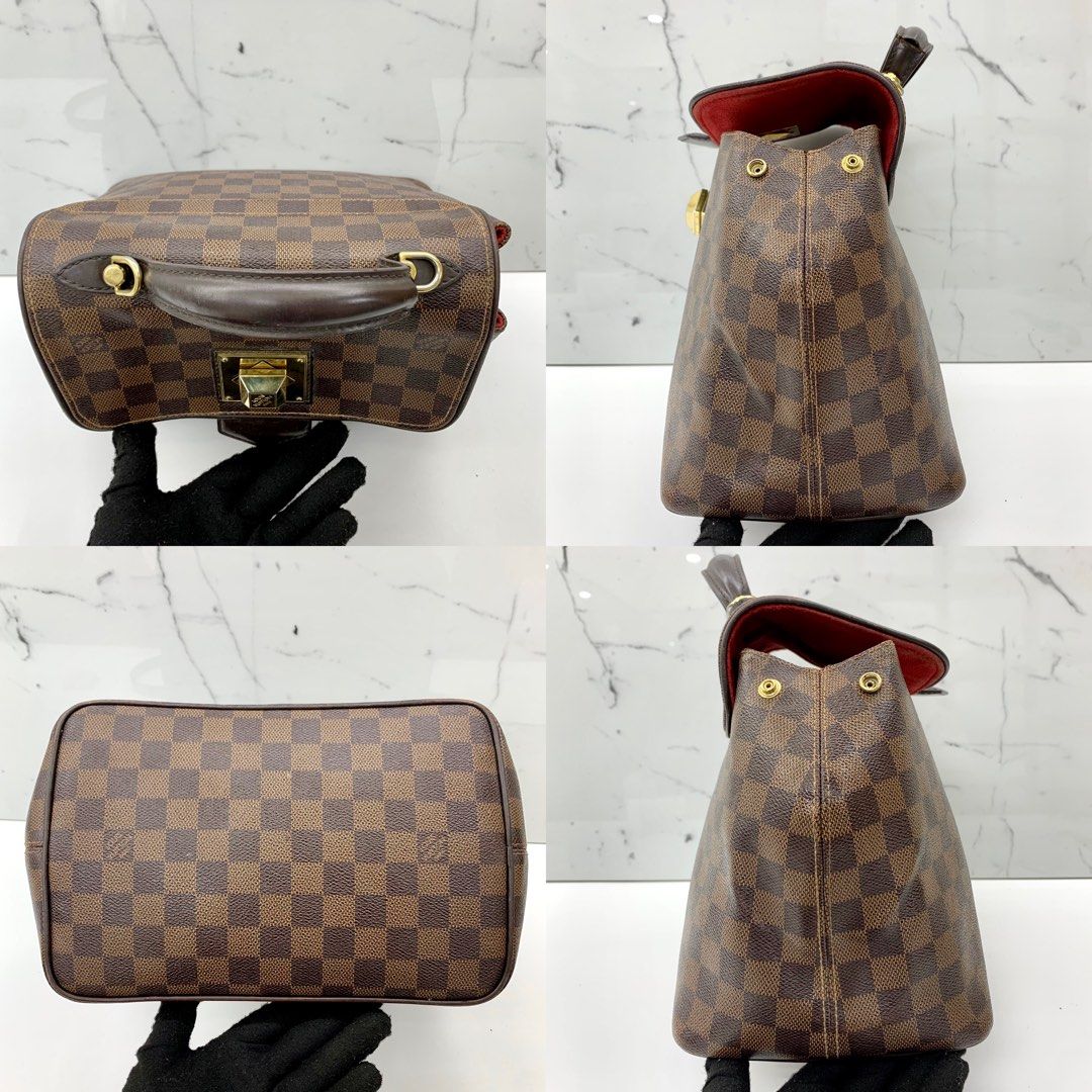 LOUIS VUITTON Bergamo PM Shoulder Bag N41167 Damier canvas Ebene