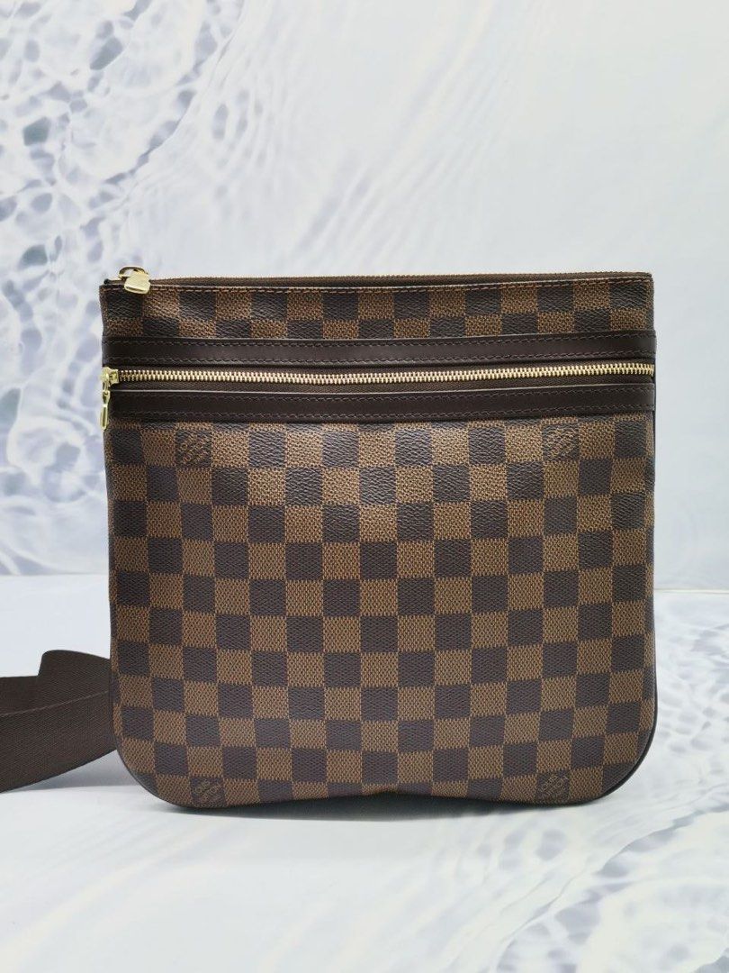 Louis vuitton damier ebene bosphore pochette on sale