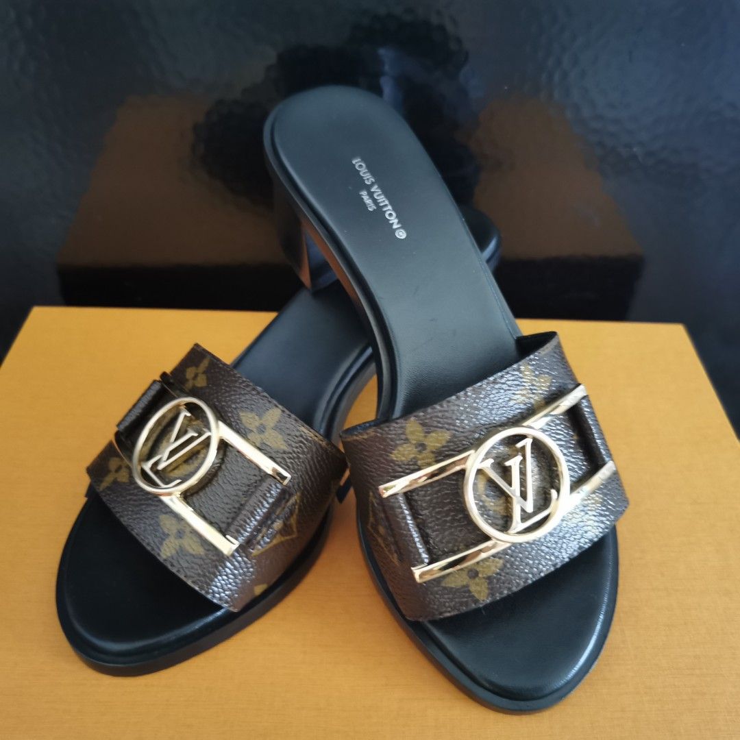 Louis Vuitton Lock It Mules, Luxury, Sneakers & Footwear on Carousell