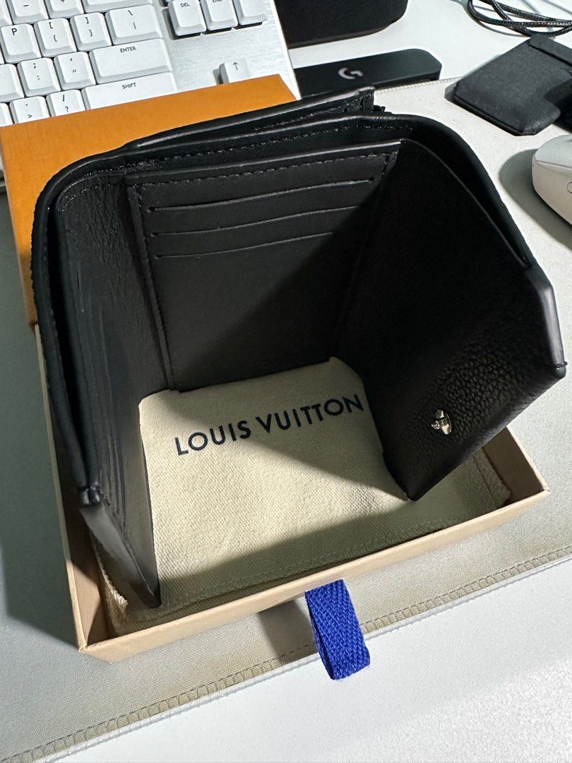 LV Slender Pilot Compact Wallet, Men's Fashion, Watches & Accessories
