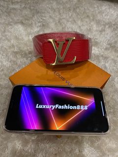 Supreme LV Belt (RED), Men's Fashion, Watches & Accessories, Belts on  Carousell