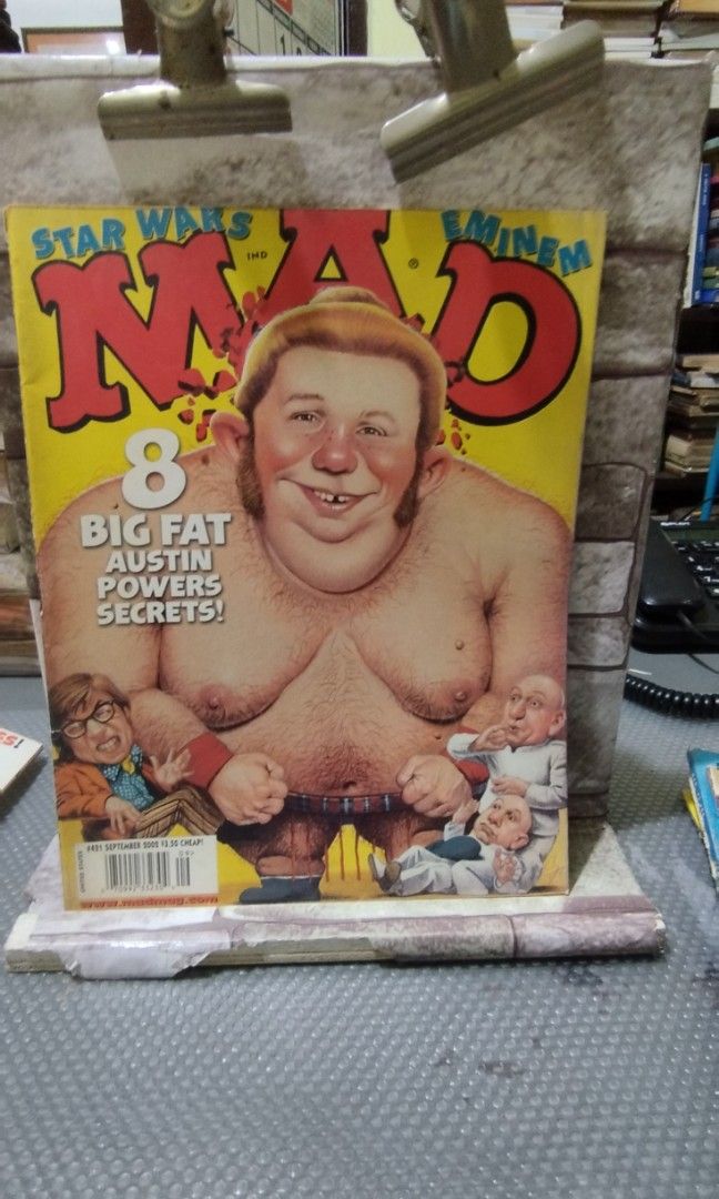 Mad magazines( 200 each books) (Category: Magazines) located in Quezon City. Submitted by rosapage (Listing ID 1213897418, Image 2). Description: good condition, 200 each.