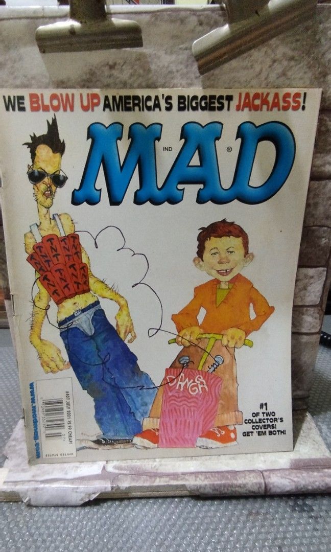 Mad magazines( 200 each books) (Category: Magazines) located in Quezon City. Submitted by rosapage (Listing ID 1213897418, Image 1). Description: good condition, 200 each.