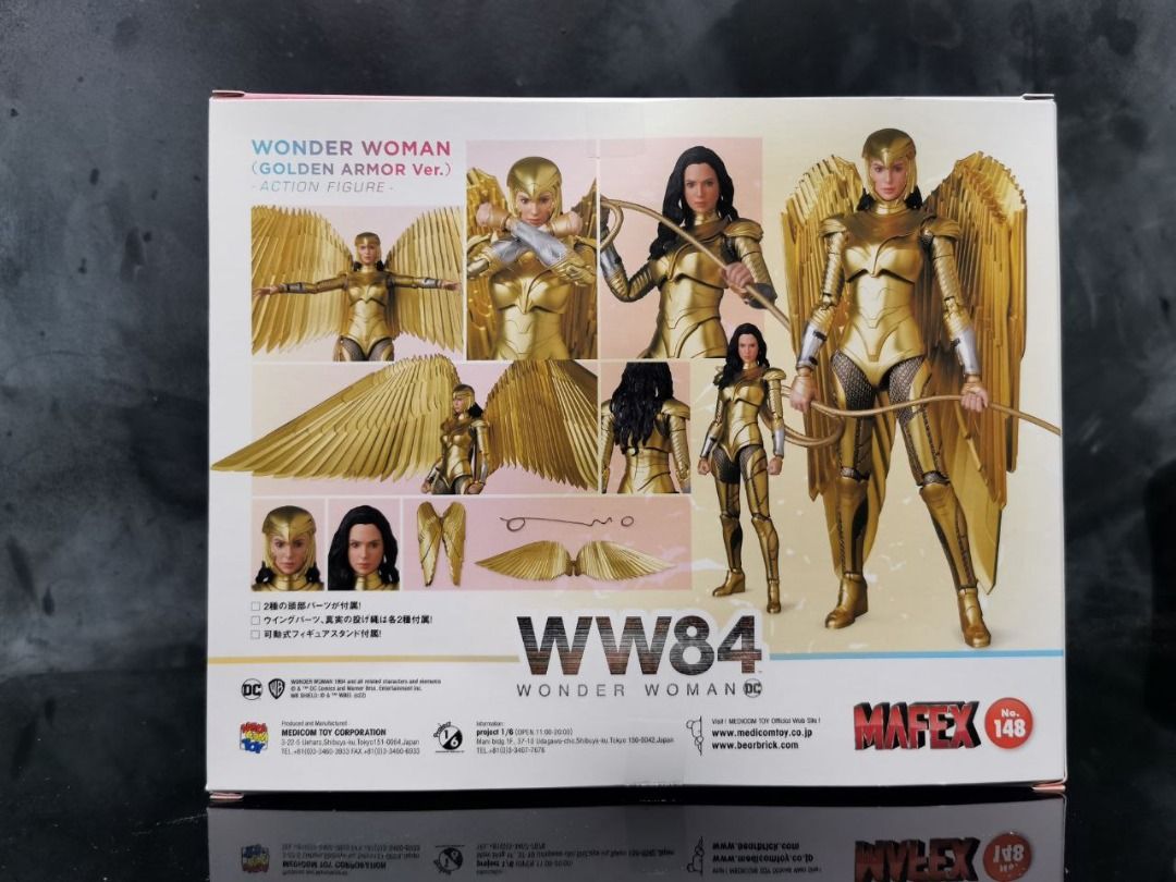 新品 MAFEX WONDER WOMAN GOLDEN ARMOR Ver.-