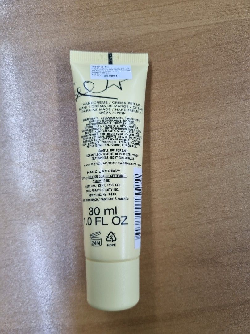 marc jacobs perfect intense hand cream