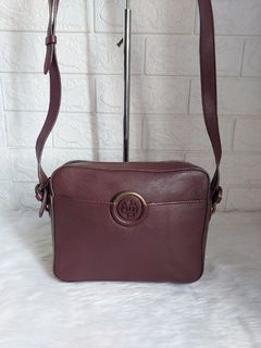 Massimo Dutti leather sling bag
