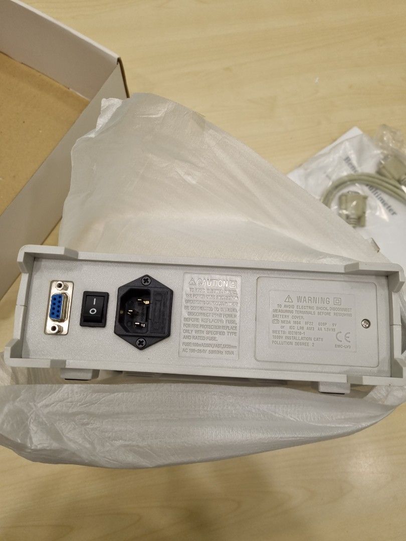 MASTECH M9803R Bench-type Top LCD Digital Multimeter, Furniture & Home ...