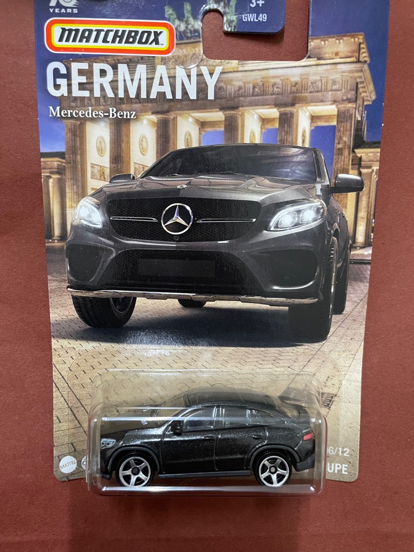 Matchbox Mercedes Benz GLE Coupe Germany Series Hobbies Toys