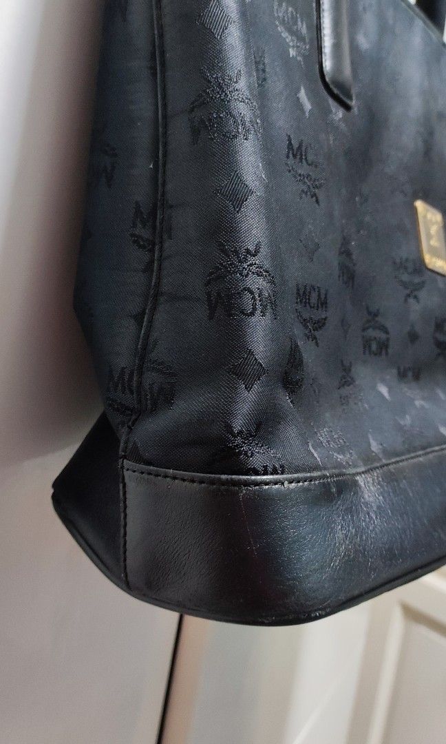 Mcm vintage tote (legit), Luxury, Bags & Wallets on Carousell