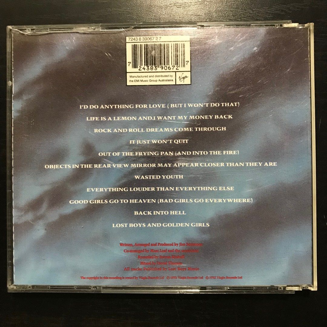 Meatloaf CD (Box Aus), Hobbies & Toys, Music & Media, CDs & DVDs on