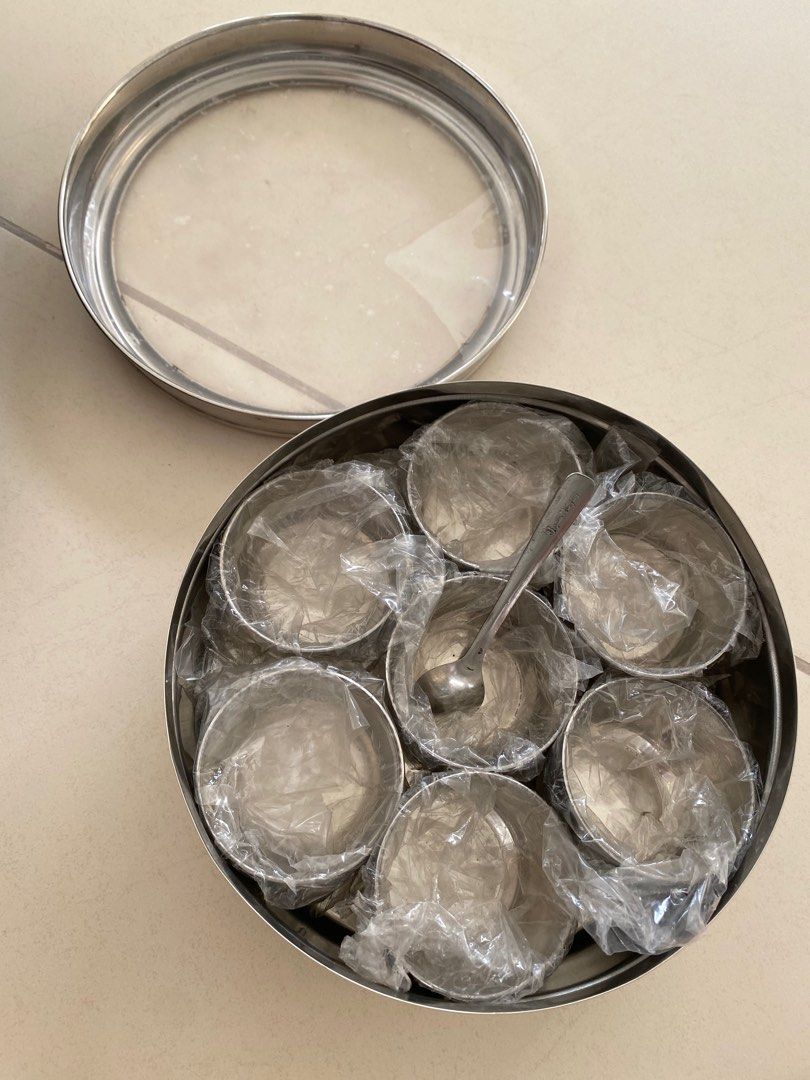 Metal Spice Container / Spice Storage Container / Spice Box (Category: Spice & Seasoning) located in San Juan City. Submitted by co32367 (Listing ID 1213854034, Image 2). Description: Container with Cover for Spices like Indian Spice Box.