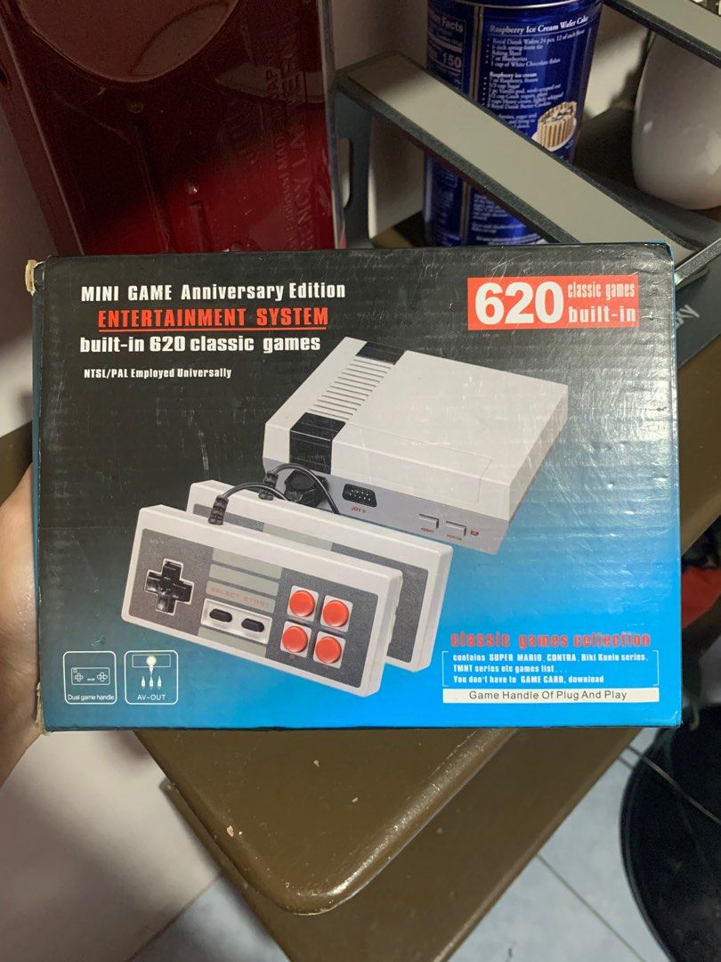 Mini Game Anniversary Edition 620 Built in Classic Games Video