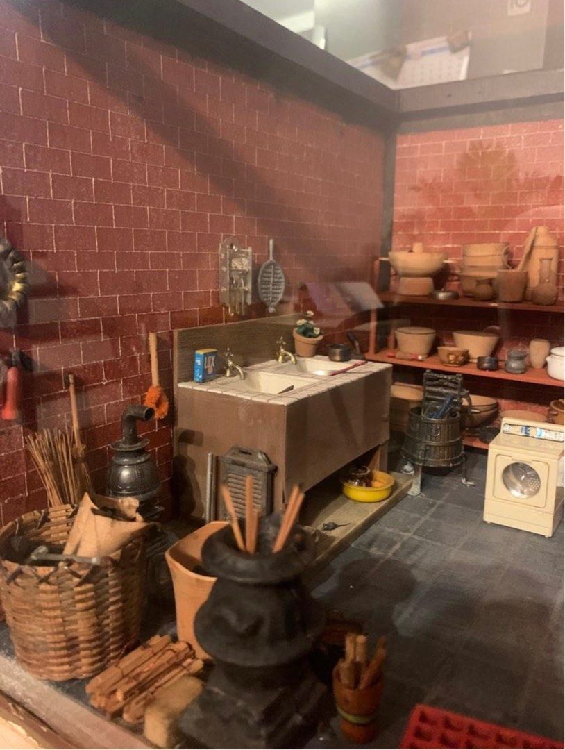 miniature shadow box: basement 14 x 23 x 10.5" (Category: Frames & Pictures) located in Marikina City. Submitted by oldschooljunkies (Listing ID 1213782798, Image 3). Description: From the Aleli Vengua Miniature Museum.