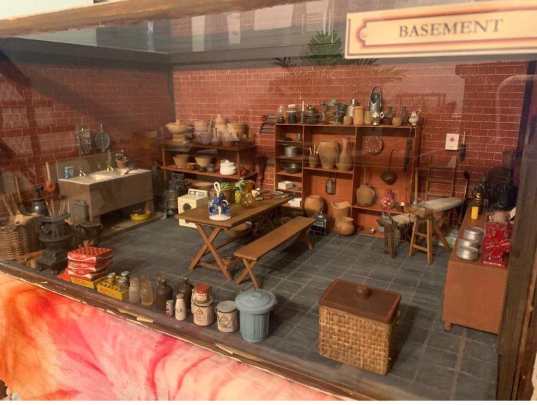 miniature shadow box: basement 14 x 23 x 10.5" (Category: Frames & Pictures) located in Marikina City. Submitted by oldschooljunkies (Listing ID 1213782798, Image 2). Description: From the Aleli Vengua Miniature Museum.