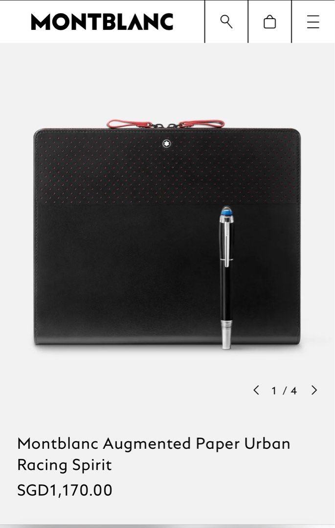Montblanc augmented paper urban racing spirit discount